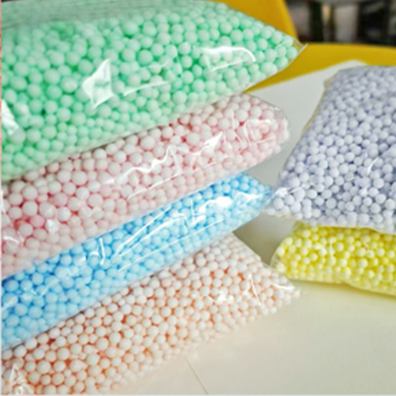 马卡龙彩色泡沫球DIY生日礼物装饰填充保利龙流行球圆形海绵颗粒