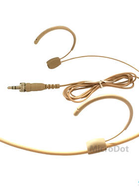 全新Microdot MD4015SRL 头戴式麦克风 用于SENNHEISER 森海话筒