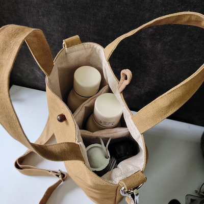 可装多杯斜挎布包定制任意规格