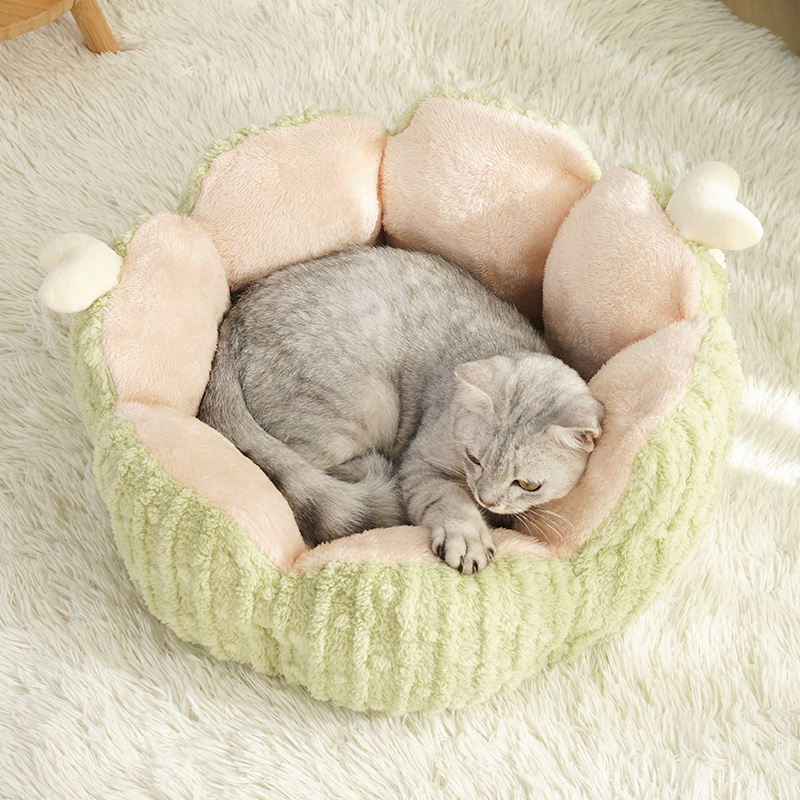 猫窝冬季保暖半封闭式