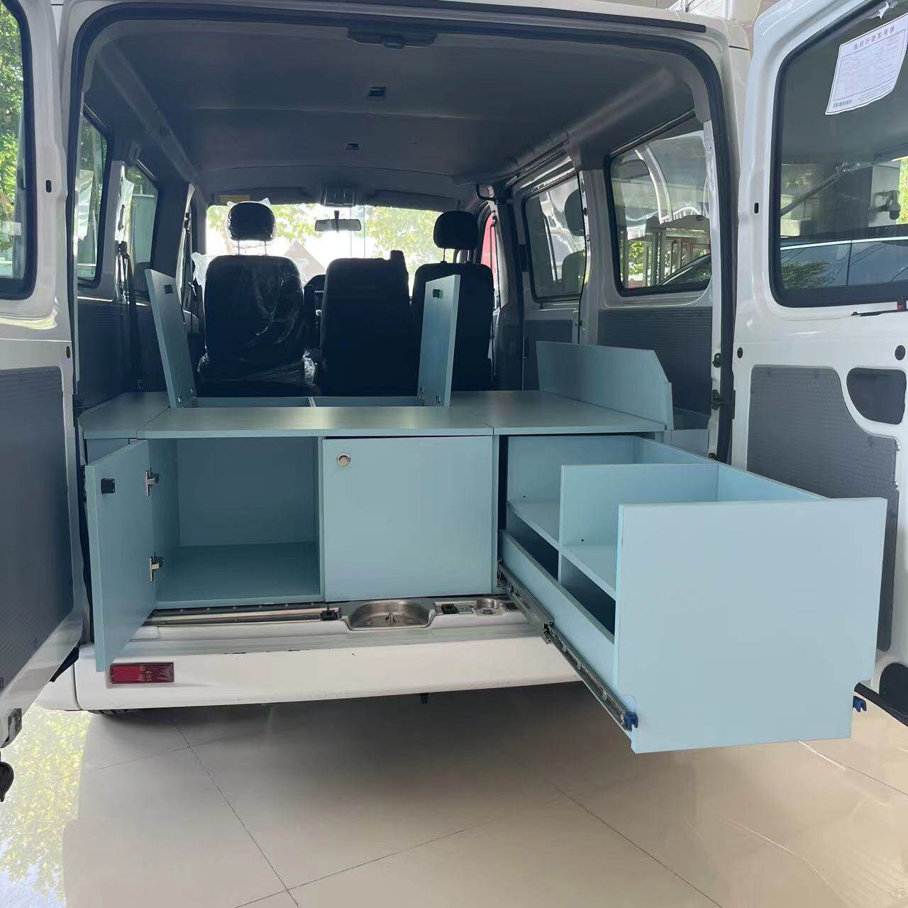 大通v80魔盒整套大通v90魔盒床宿营车魔盒订制专车专用无损安装