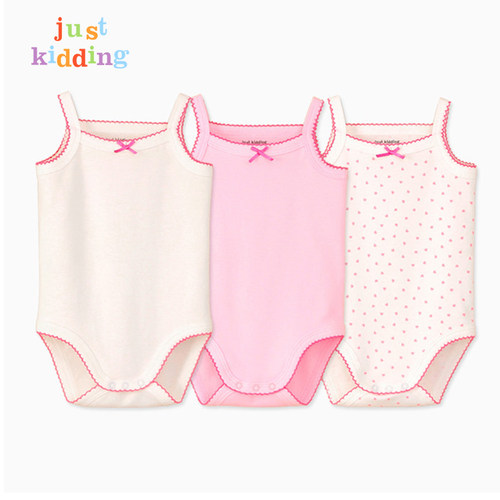 100%全棉宝宝吊带包屁衣初生婴儿