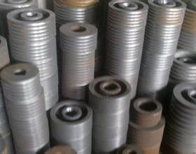 锥套皮带轮16轴24轴 60mm--120mm 单槽 双槽皮带盘动盘铸铁变速轮