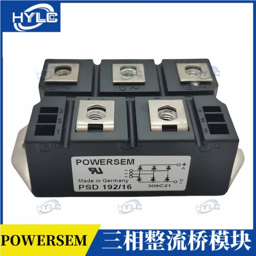 PSD112-62-82-83-162-192/16/18/14/12/08三相整流桥模块POWERSEM