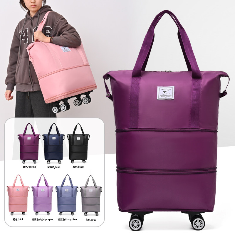 多功能新款万向轮手提旅行包滑轮旅行袋大容量短途旅行包收纳包,箱包皮具/热销女包/男包,旅行袋,淘宝优惠券,粉丝福利购,淘宝优惠卷