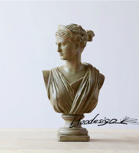 美式欧式人物塑像雕像创意摆件