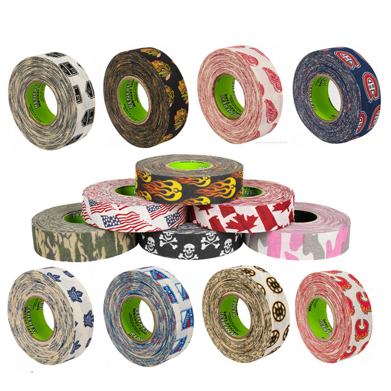 Imported ice hockey stick tape RENFREW ice hockey tape hockey stick racket head shaft shaft tail rainbow friction tape