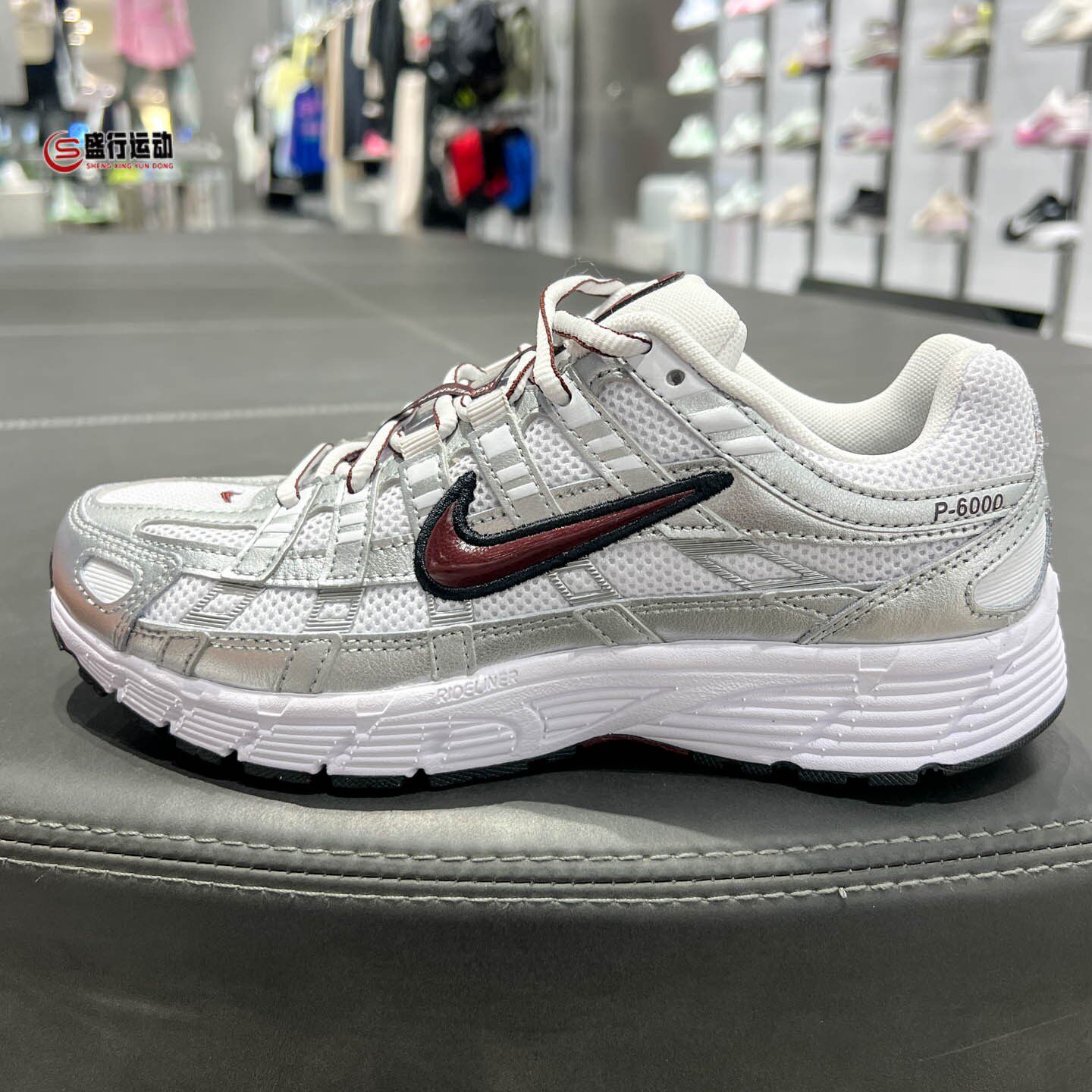 Nike耐克女鞋2026年冬季P-6000网眼透气缓震运动休闲鞋BV1021-112