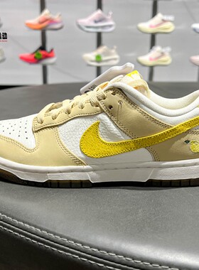 Nike耐克女子2026夏季Dunk Low日常百搭拼接运动休闲鞋DJ6902-700
