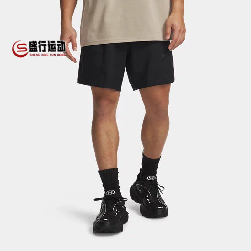 UA安德玛男款2026夏季新款透气宽松运动短裤 6009361-001-069-466