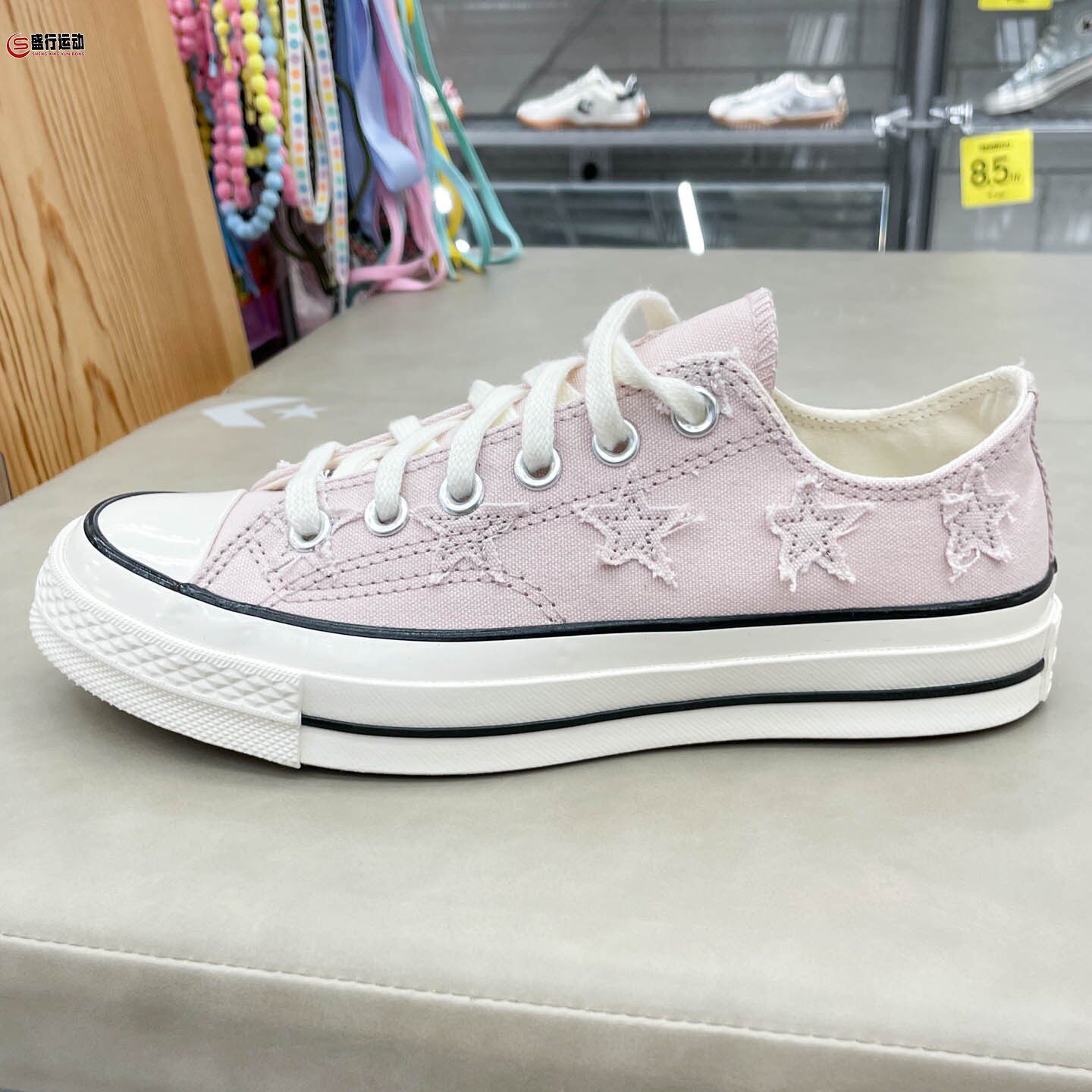 Converse匡威男女鞋2025秋季经典复古百搭星星刺绣帆布鞋 A15547C