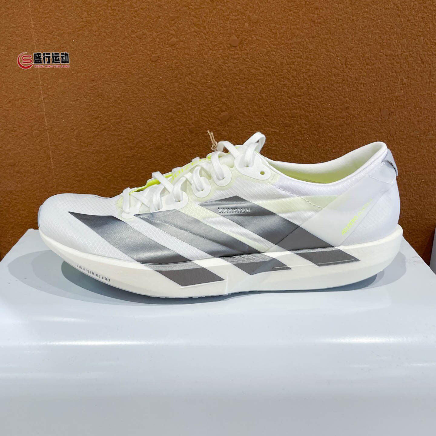 阿迪达斯男鞋2026夏新款ADIZERO ADIOS 9回弹缓震竞速跑鞋 KH8894