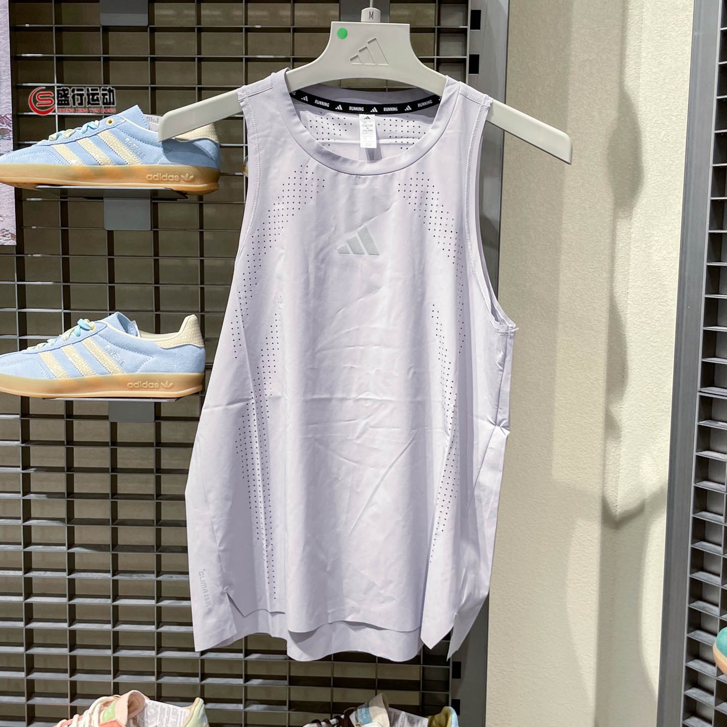 Adidas阿迪达斯女装2026年秋新款网眼透气速干跑步运动背心KQ8645