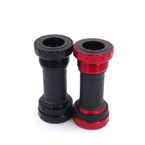 BSA山地公路自行车BB91中轴68 73MM五通一体中空牙盘螺纹陶瓷中轴