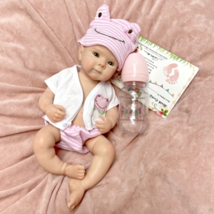 30厘米可换装Q弹实心硅胶仿真重生娃娃集合天使宝宝 儿童娃娃玩具