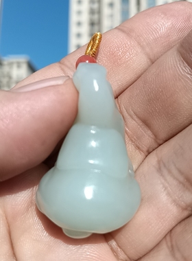 彩云轩特价玉器23.9克新疆和田玉白玉生肖马挂件吊坠