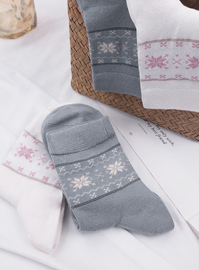 棉元素袜子女士舒适透气清新甜美可爱短袜春夏薄款袜S20146