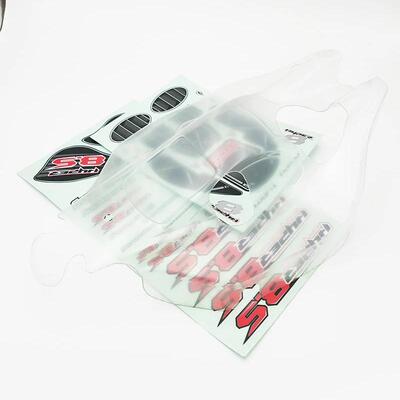 HOBAO禾宝88077 H8 H8.5 透明车壳（车壳+贴纸）6元运费