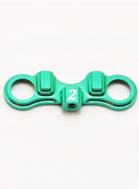 禾宝HOBAO 41045 HyperH4房车 H4-CNC缓冲组连接板(2) 6元运费