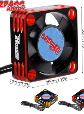 SURPASS 2万8转高风速流量散热3010金属max8 sc8 1060散热器风扇