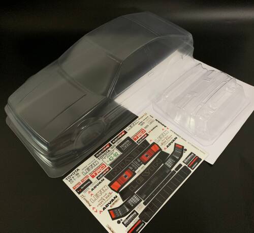 1/10 AE86 M車殼 TM386 透明PC 軸距225mm 运费6元