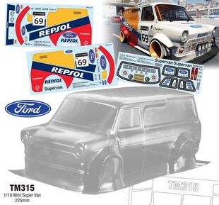 Van 福特 运费6元 TM315 M车壳 Super Mini 轴距225mm宽170