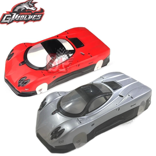 1/10 平跑漂移竞速 帕加尼 Zonda 风之子 200MM PVC车壳 6元运费