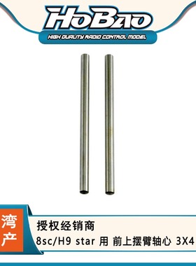 禾宝HOBAO 89611 8sc/H9 star 用 前上摆臂轴心 3X4 轴心 6元运费