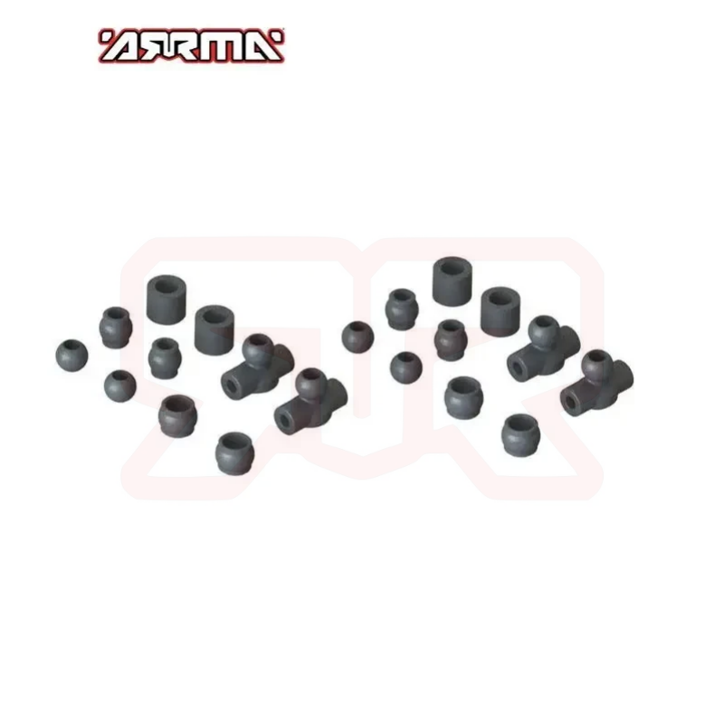 ARRMA ARAC3029 AR330483 ARRMA 1/8通用防倾杆球头组 卡屯莫哈维