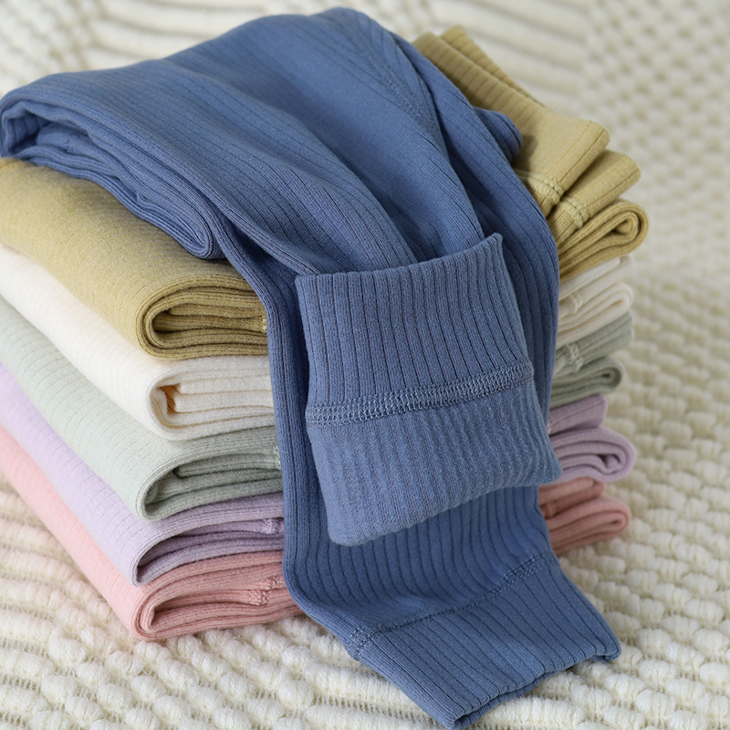 儿童慕斯暖绒保暖打底裤