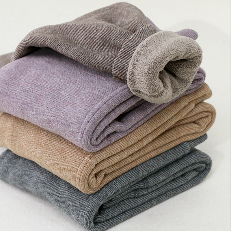 儿童加绒加厚摇粒绒保暖裤