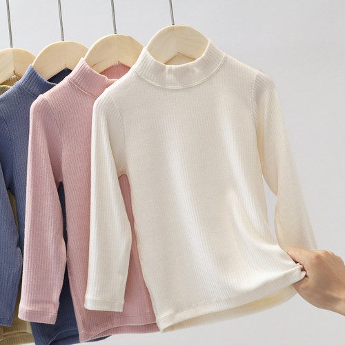 儿童秋冬单件保暖打底衫