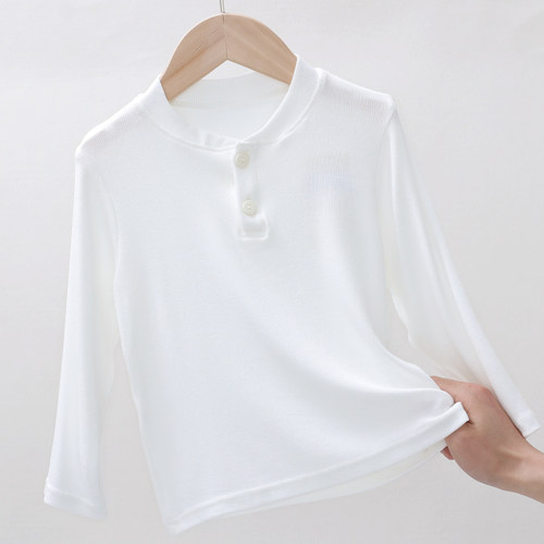 儿童春秋长袖内搭打底衫