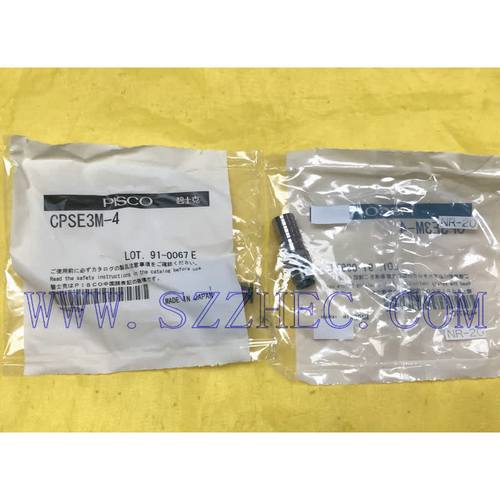 CPSE3M-4 日本 匹士克 现货 PISCO 接 头 全新 供应 原 装  正 品