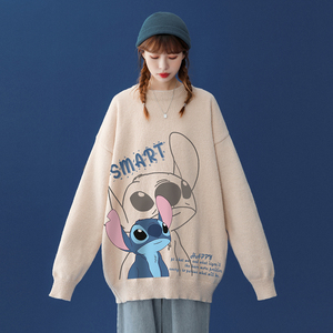 中性风 秋冬新品 休闲圆领毛衣男女针织衫上衣潮 M6812 P55控68,男装针织衫/毛衣,电商A268