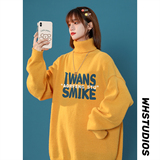 中性冬季宽松百搭毛衣男女潮流针织衫新潮M6911P65控78加绒P75，男装针织衫/毛衣，电商A268