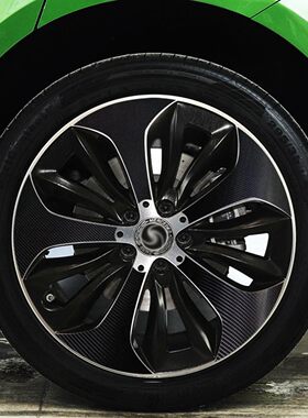 2021款奔驰glb200改装件爆改配件GLB180装饰GLA轮毂贴纸防水个性