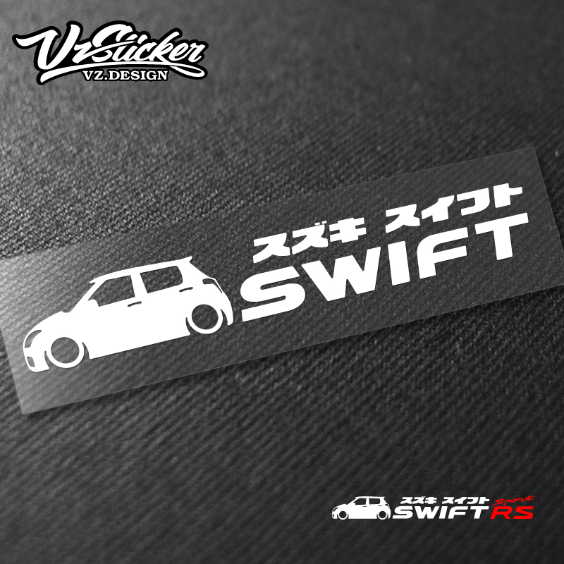 雨燕长安铃木suzuki日本JDM车贴侧窗后挡风玻璃贴swift RS sport