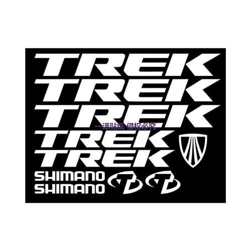 TREK自行车车架贴纸公