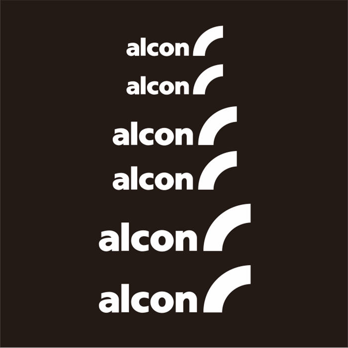 汽车卡钳贴纸适用于alcon