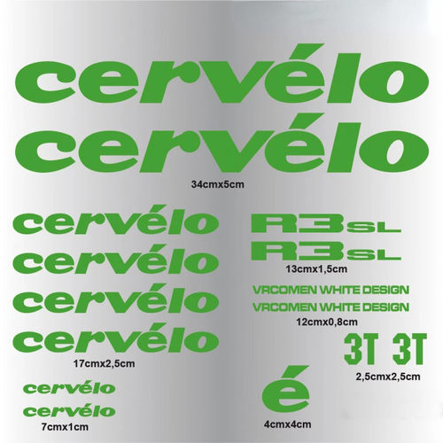 登山车贴纸CERVELO-4防撞