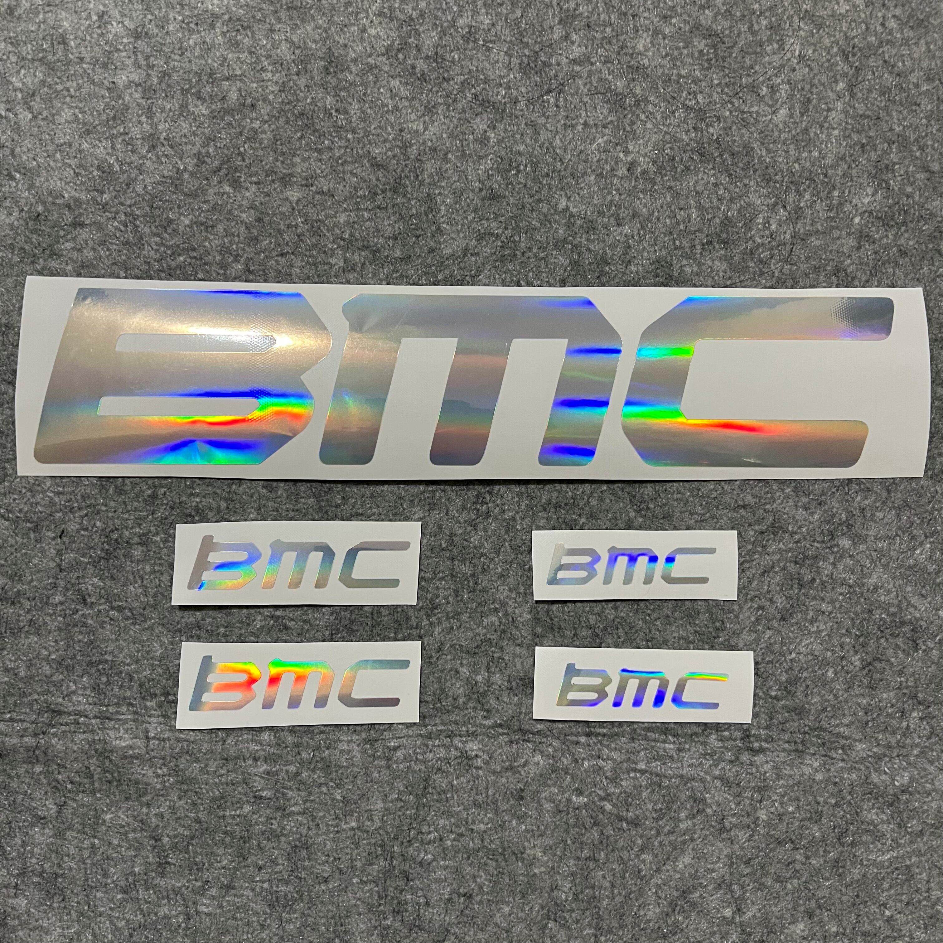 BMC山地车架公路车架改色贴画侧标覆盖bmc贴纸logo