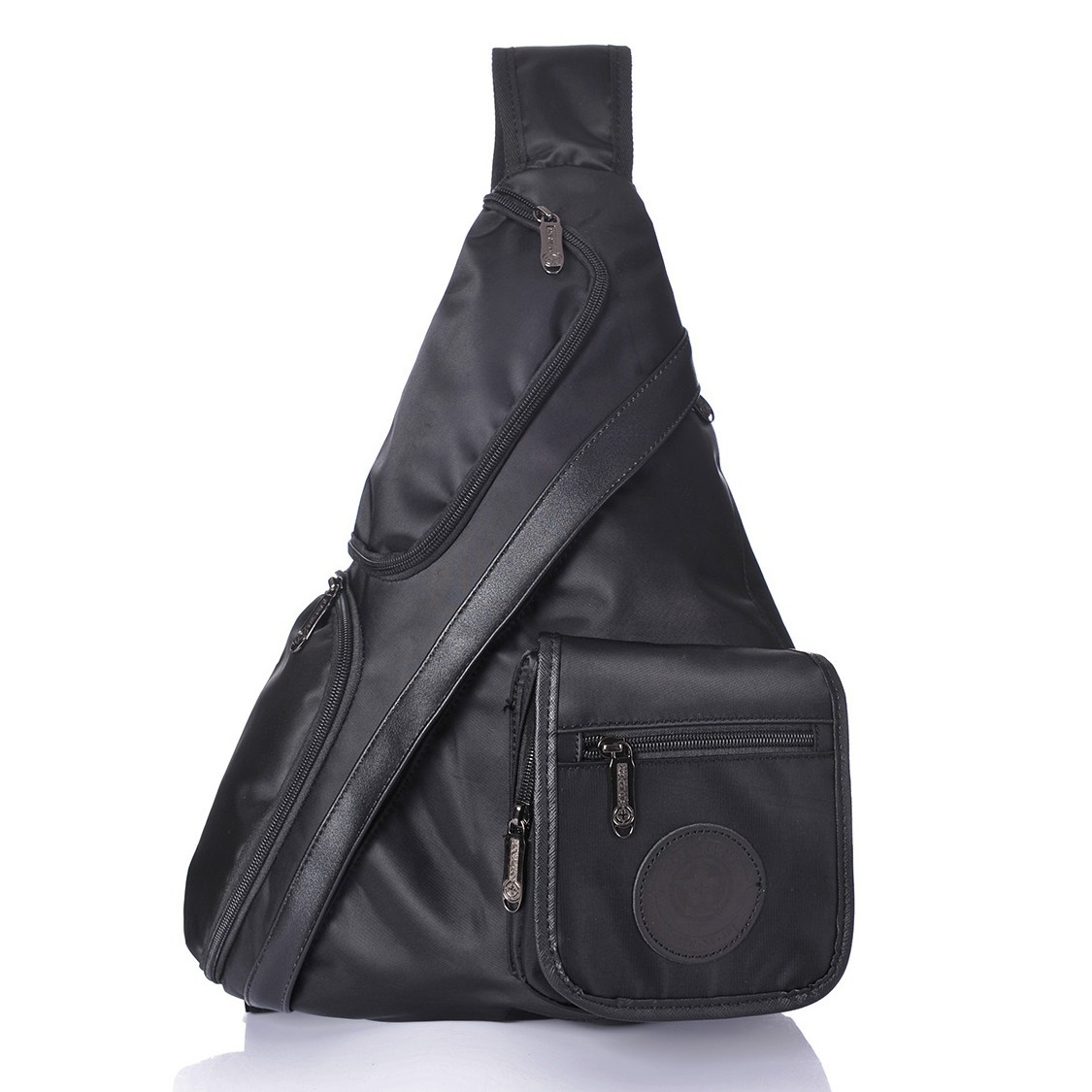 跨境专供批发胸包防水尼龙多功能大运动户外男士斜挎包运动款