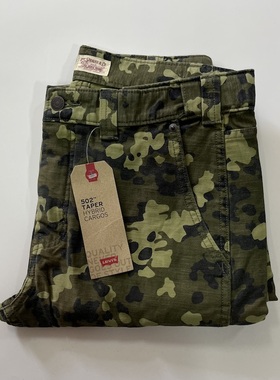 现货Levi’s/李维斯男502纯棉中腰锥形工装长裤秋冬款795100010