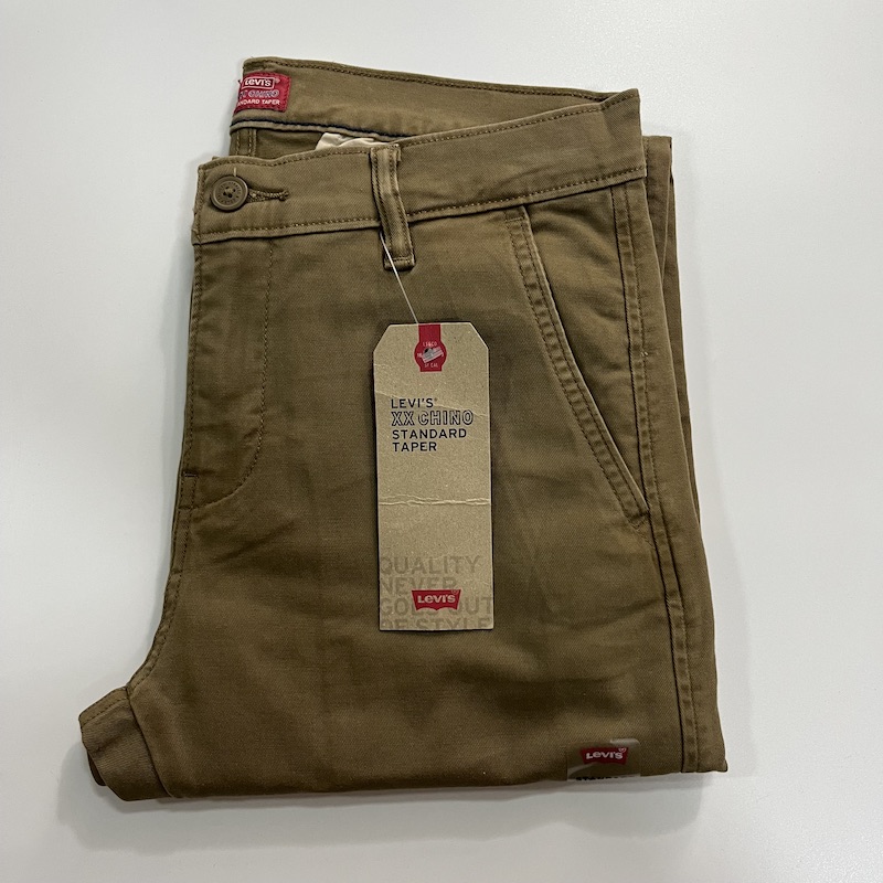 现货Levi's/李维斯常规锥形窄脚休闲裤XXChino四季款852260072