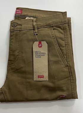 现货Levi's/李维斯常规锥形窄脚休闲裤XXChino四季款852260072