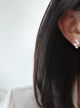 小众轻奢高级感波浪卷无痛无耳洞蚊香盘耳夹女时尚精致耳饰新款