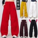 工装 广场舞裤 裤 阔腿曳步舞时尚 嘻哈 2025秋季 鬼步舞跑步运动裤 新款