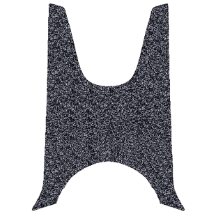 适用于豪爵摩托车踏板车VSR125丝圈脚垫踩踏脚板垫耐磨HJ125T-39A