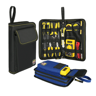 法斯特收纳工具包小号多功能帆布电工电子维修包加厚万用表工具袋